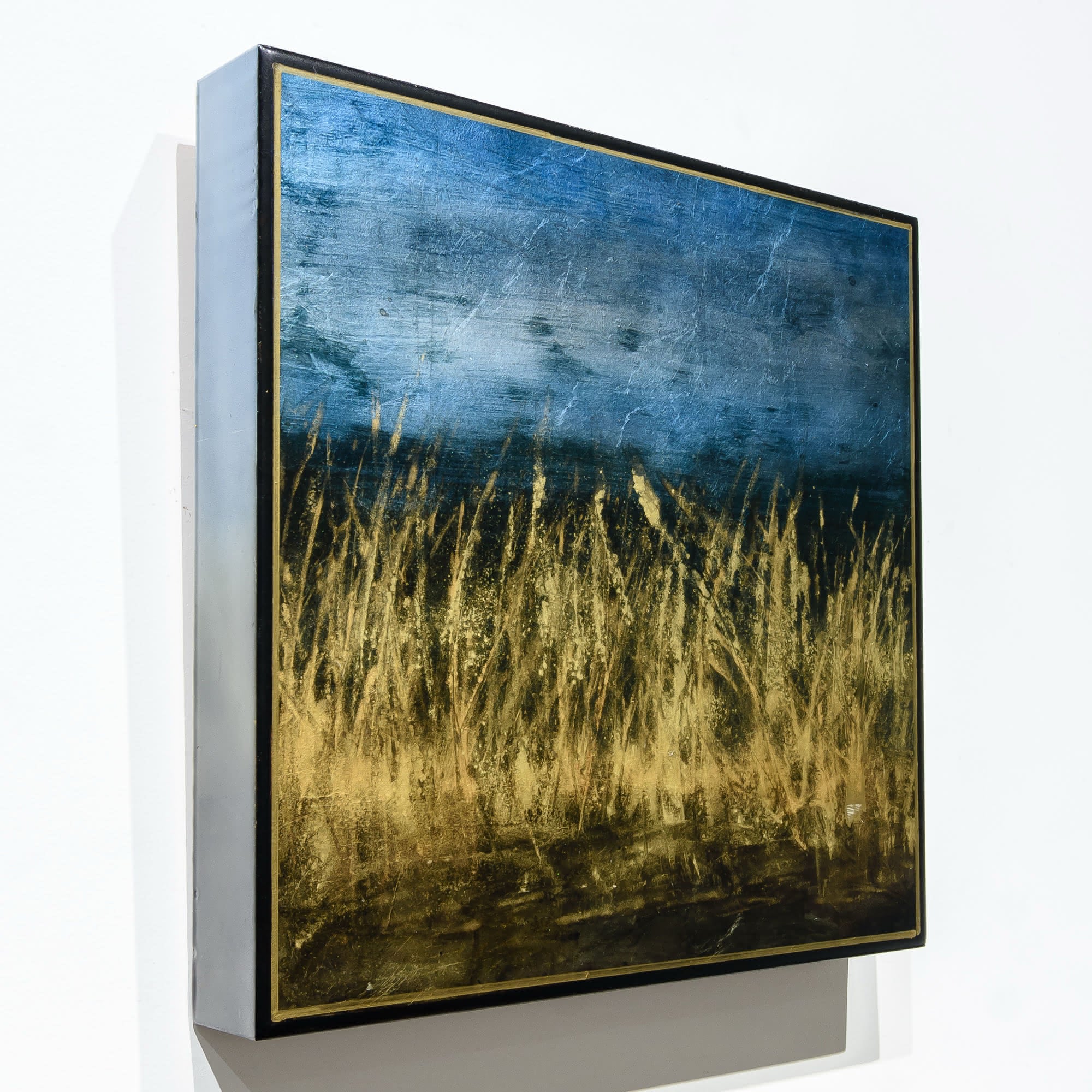 Untitled (Matte Finish) | 14" x 14" mixed media on panel David Graff