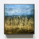 Untitled (Matte Finish) | 14" x 14" mixed media on panel David Graff