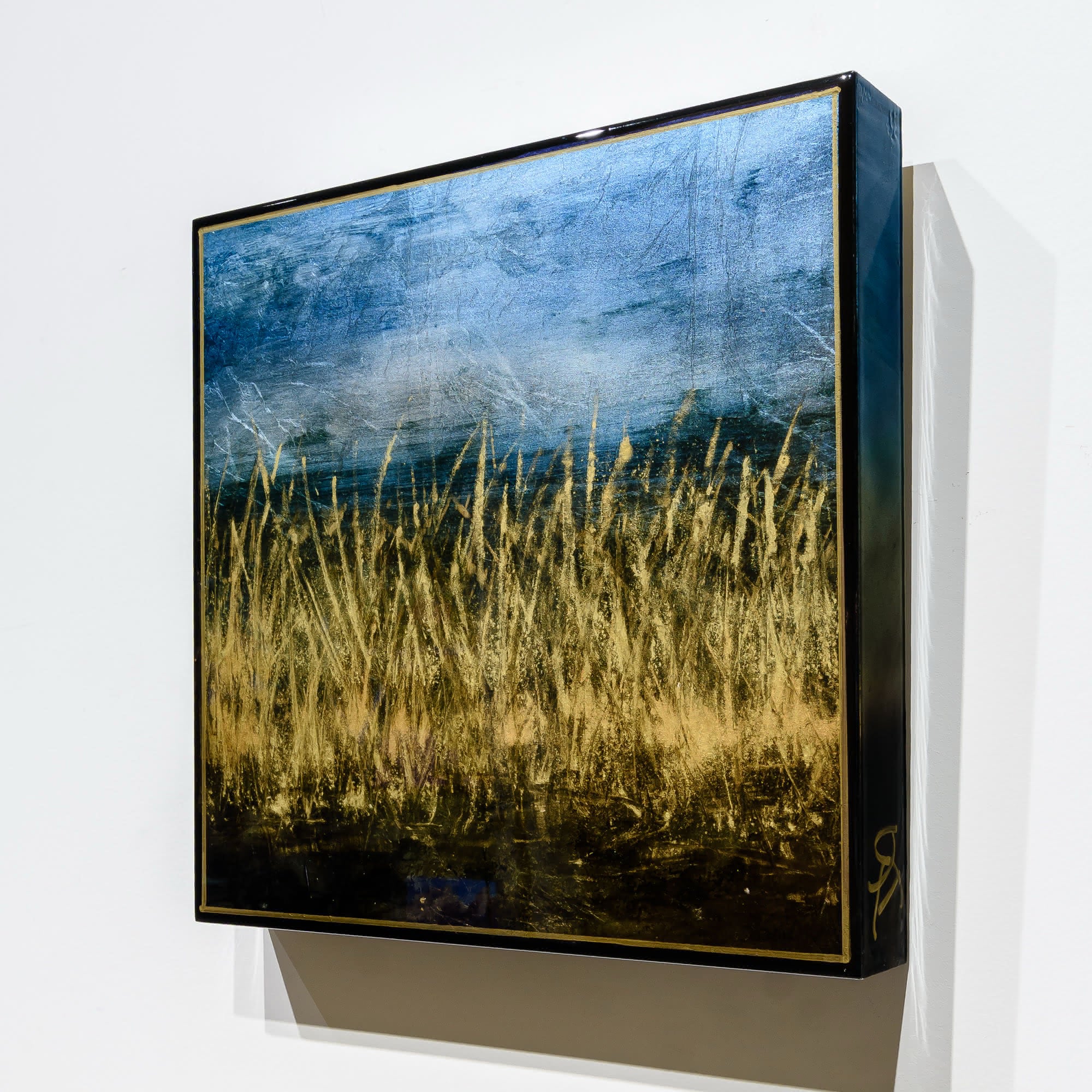 Untitled | 14" x 14" mixed media on panel David Graff