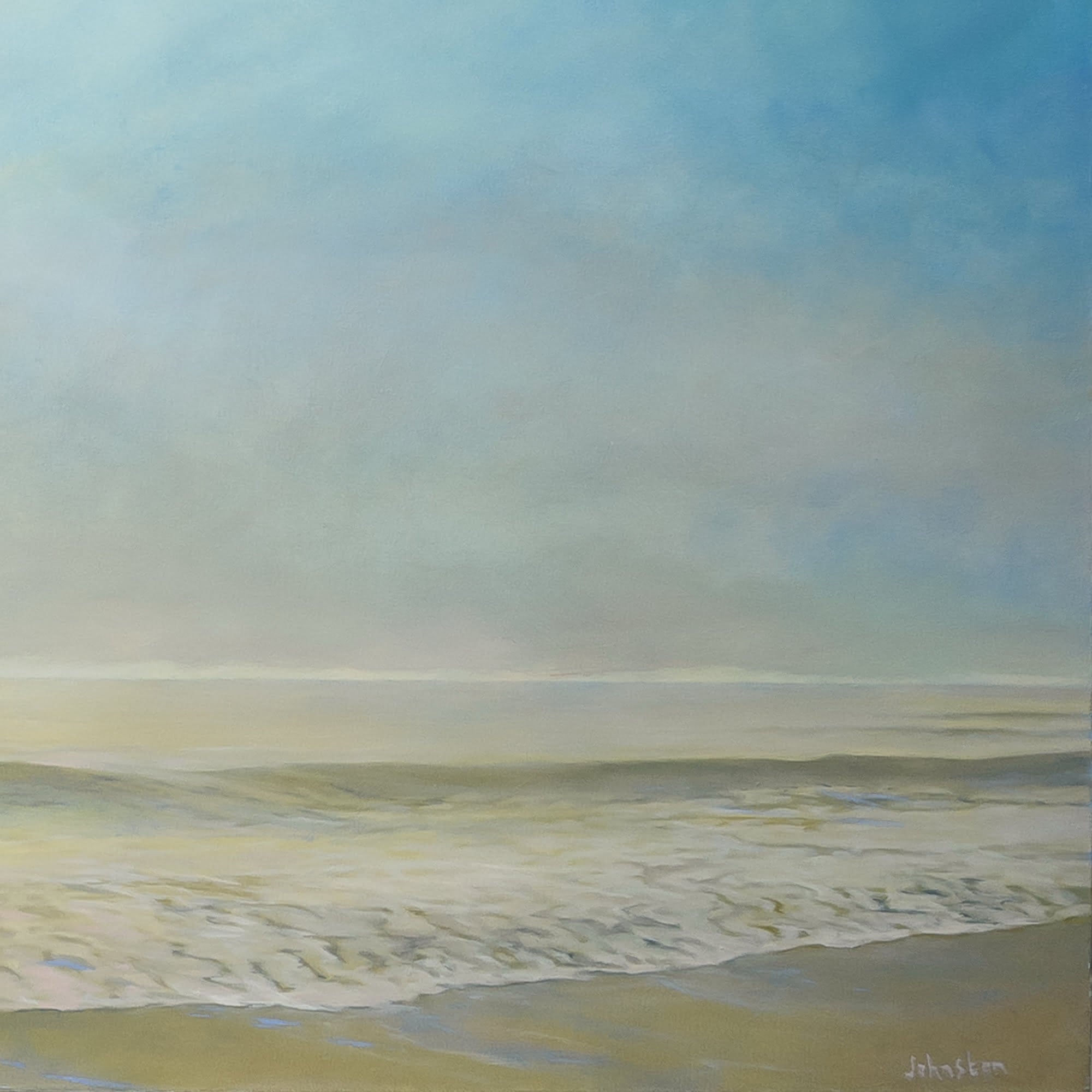 Long Wave - Summer Sea | 36" x 60" Oil on Canvas Patricia Johnston