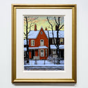 On McCaul St. North Queen | 24" x 18" Oil on Board John Kasyn