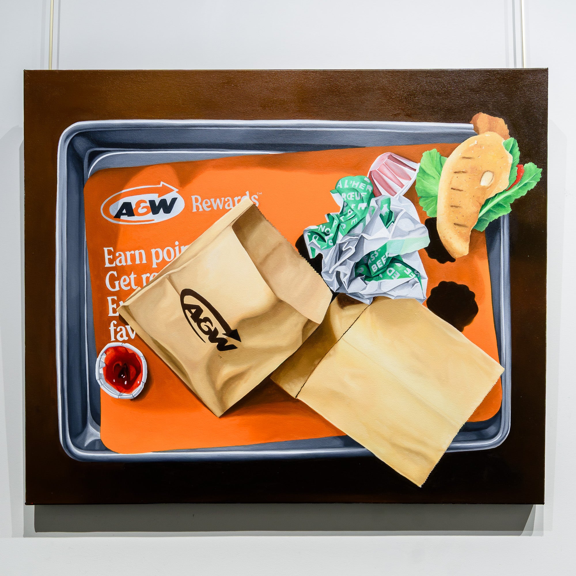 Dinner Time at the Dub | 30" x 36" Oil on Canvas Jeongmin Ahn