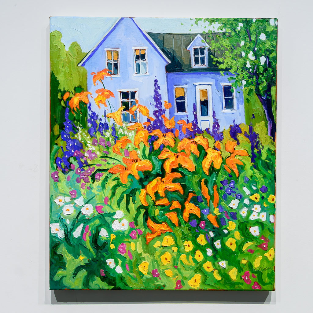 Fleurs Savages | 24" x 20" Oil on Canvas Robert Savignac