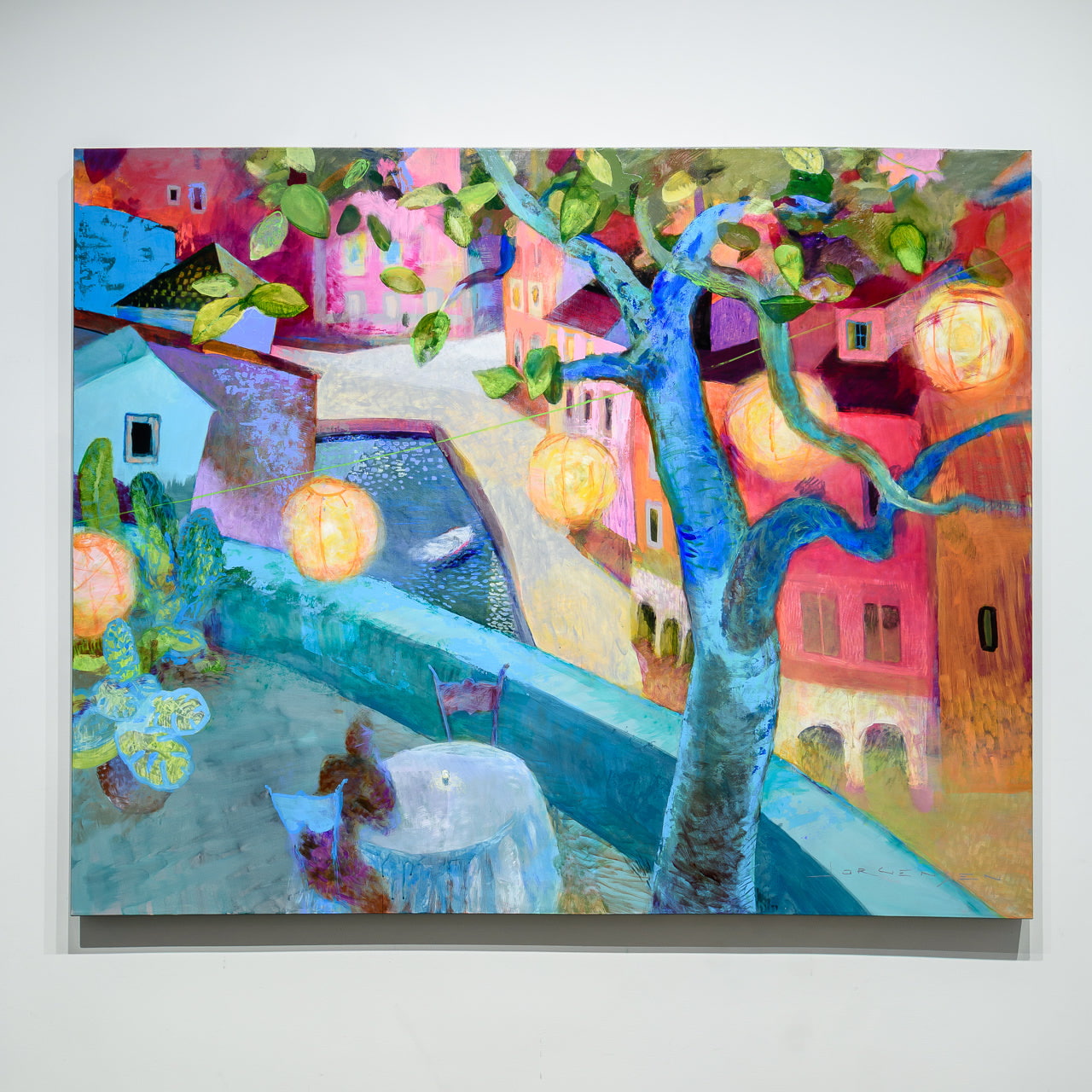 Twilight Contemplation | 48" x 60" Acrylic on Canvas Paul Jorgensen