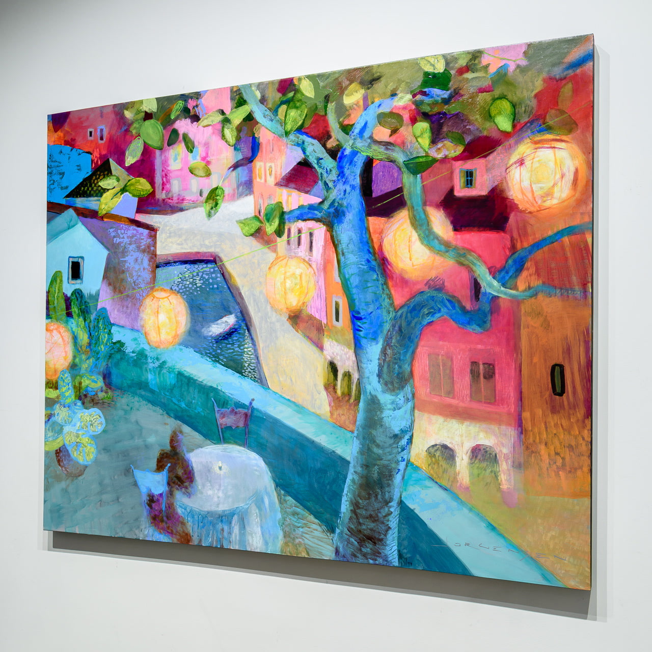Twilight Contemplation | 48" x 60" Acrylic on Canvas Paul Jorgensen