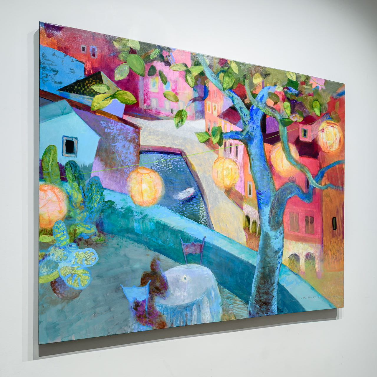 Twilight Contemplation | 48" x 60" Acrylic on Canvas Paul Jorgensen