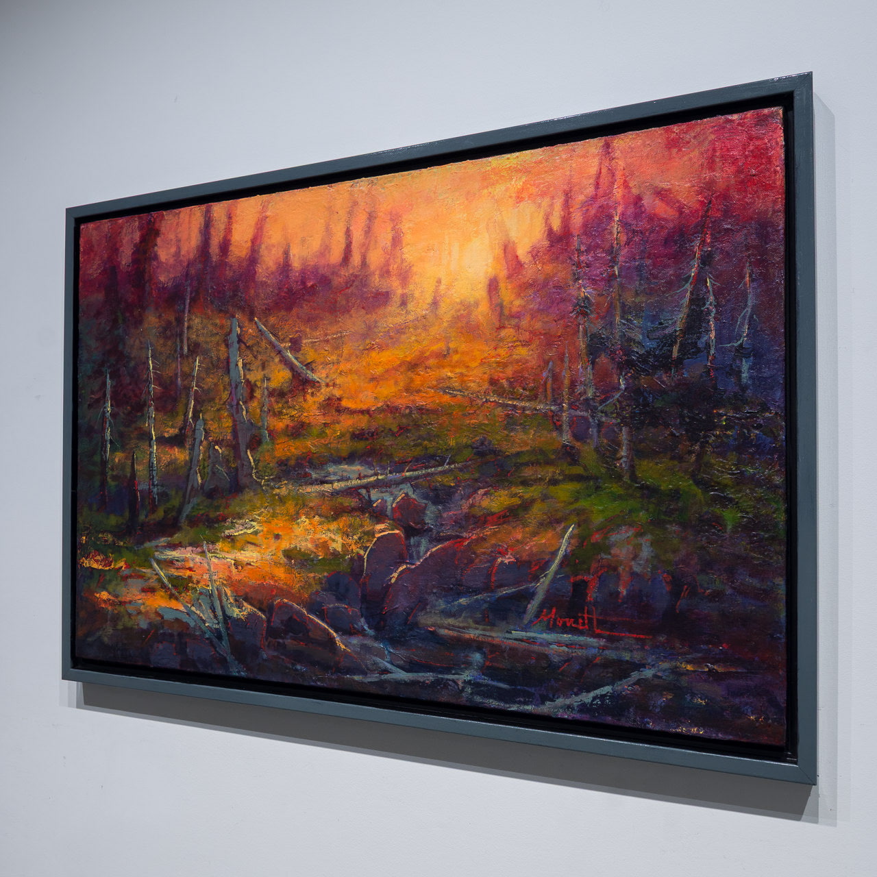 Aurore | 24" x 36" Acrylic on Canvas Michel Monett