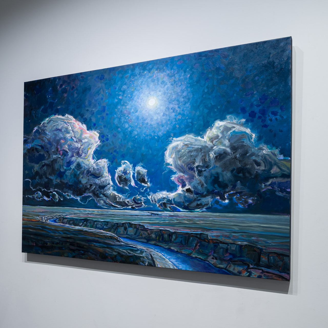 Moon Way | 40" x 60" Oil on Canvas Steve R. Coffey