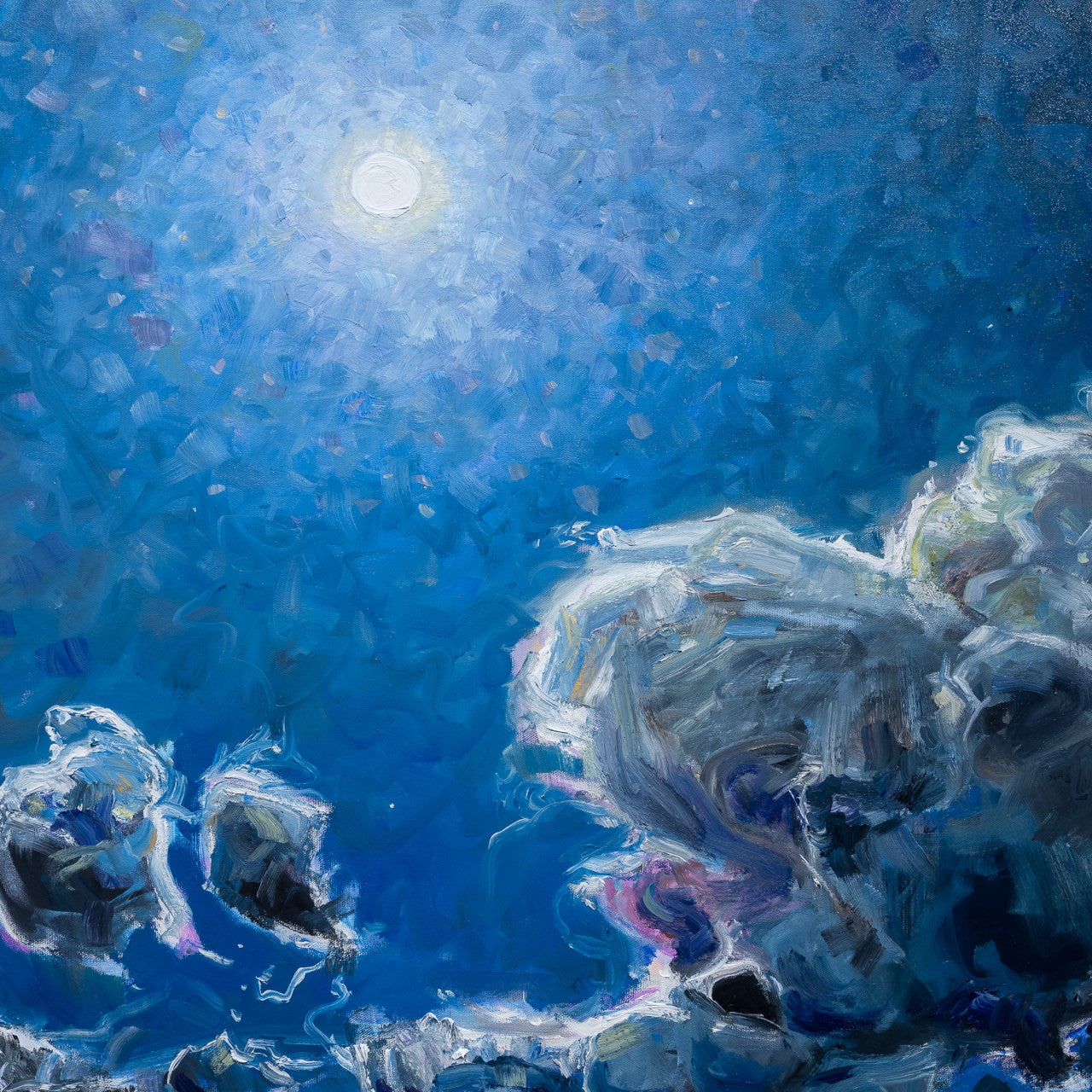 Moon Way | 40" x 60" Oil on Canvas Steve R. Coffey