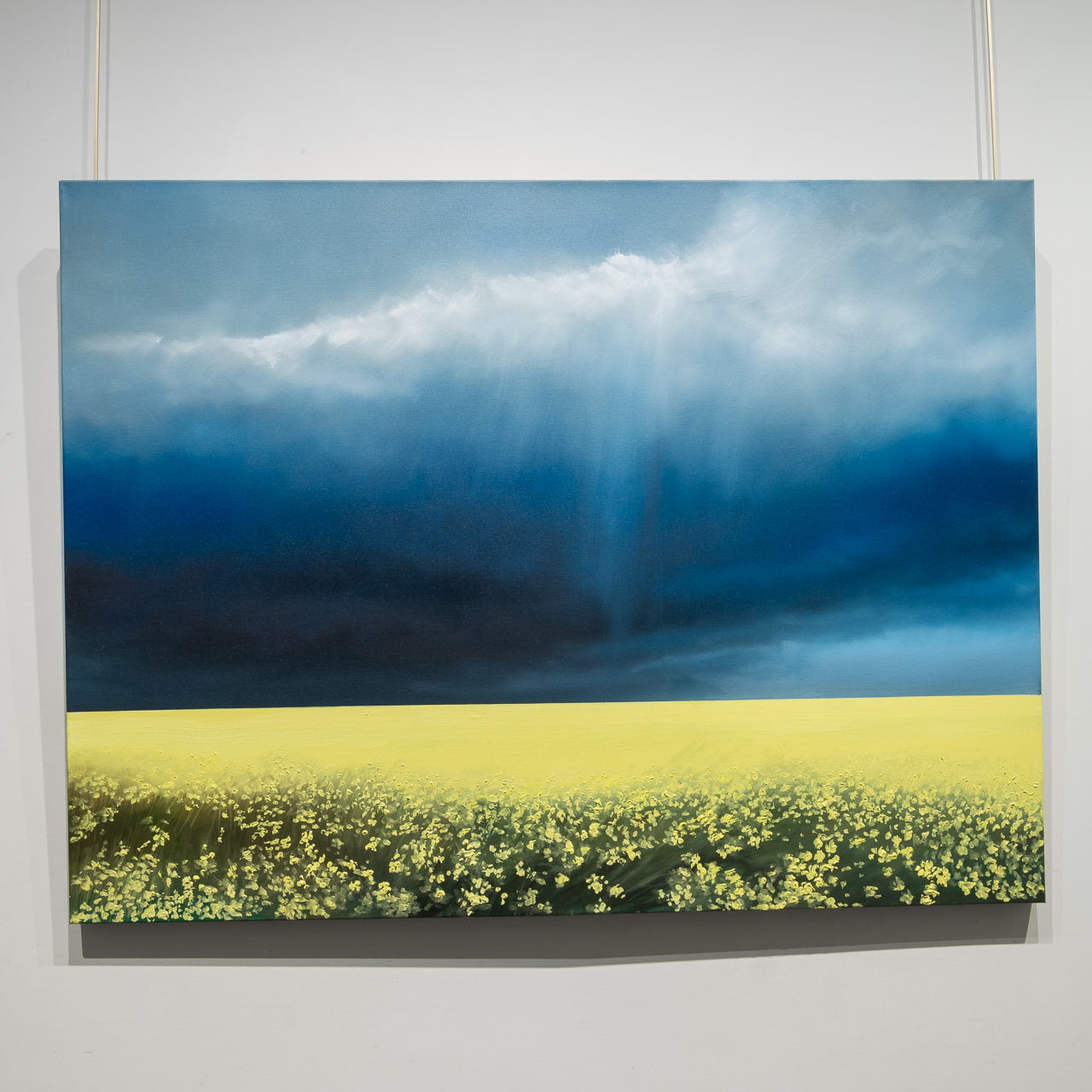 Edge of the gathering sky | 36" x 48" Oil on Canvas Richard Cole