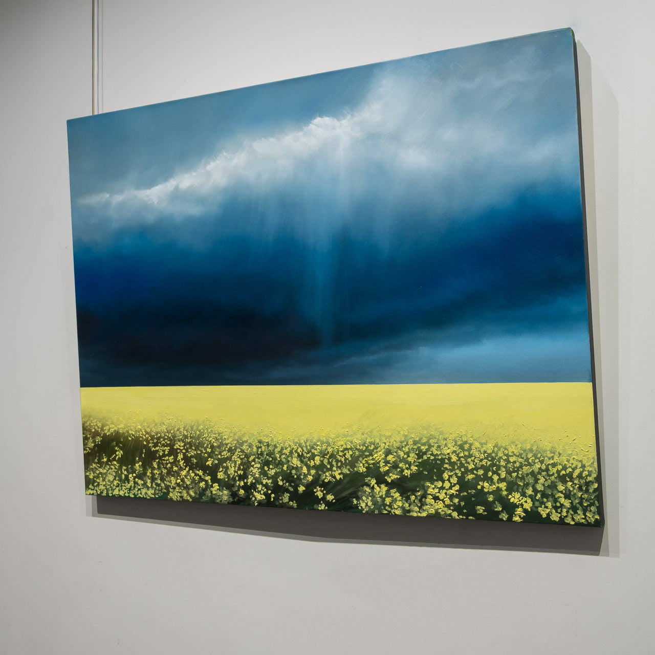 Edge of the gathering sky | 36" x 48" Oil on Canvas Richard Cole