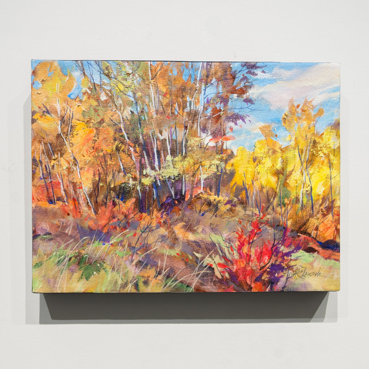 Treasures of Gold | 12" × 16" Acrylic on Canvas Brent Laycock RCA