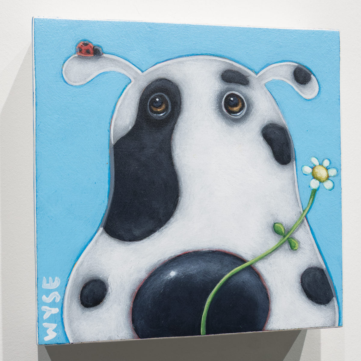 Jasper | 6" × 6" Acrylic on Birch Panel Peter Wyse