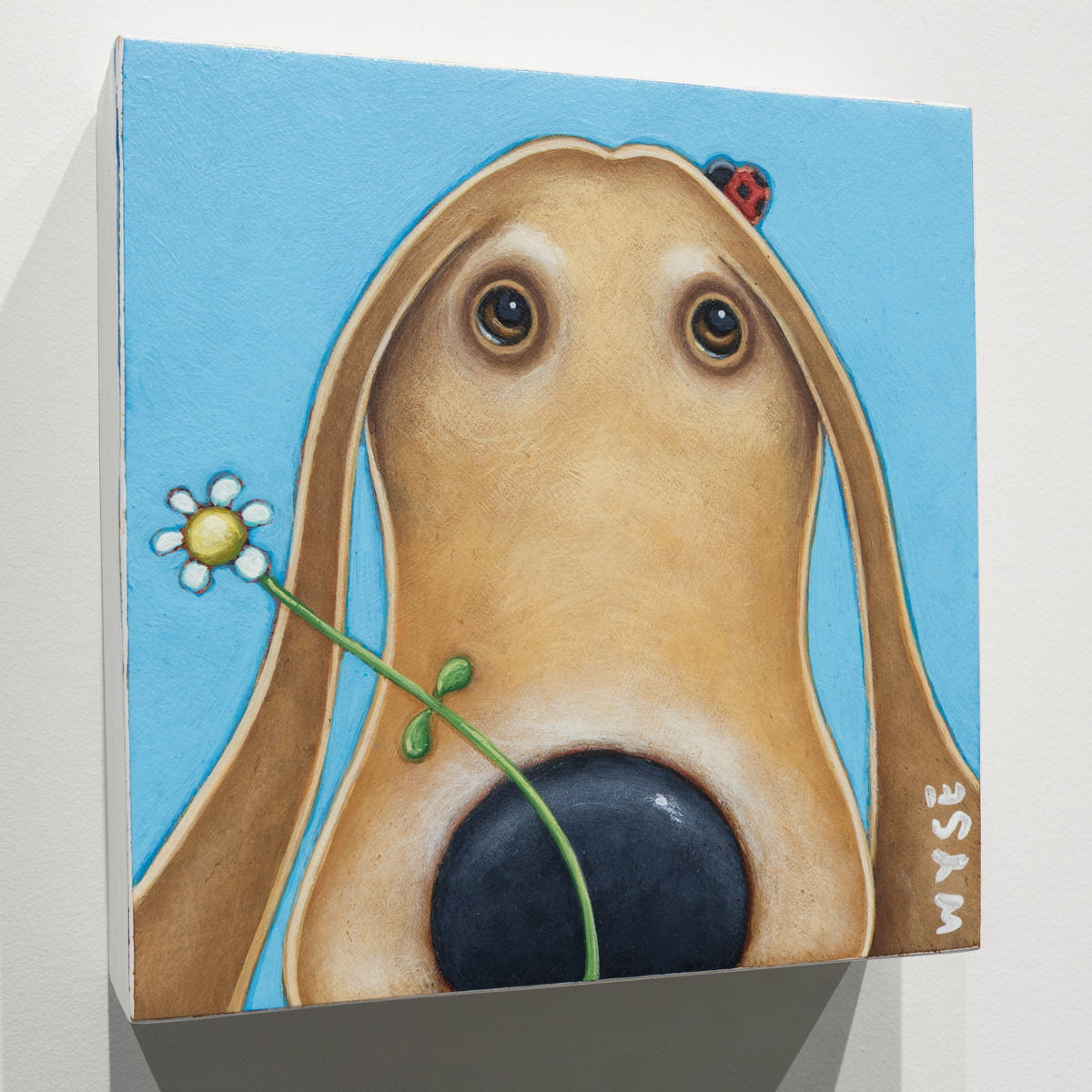 Robson | 6" × 6" Acrylic on Birch Panel Peter Wyse