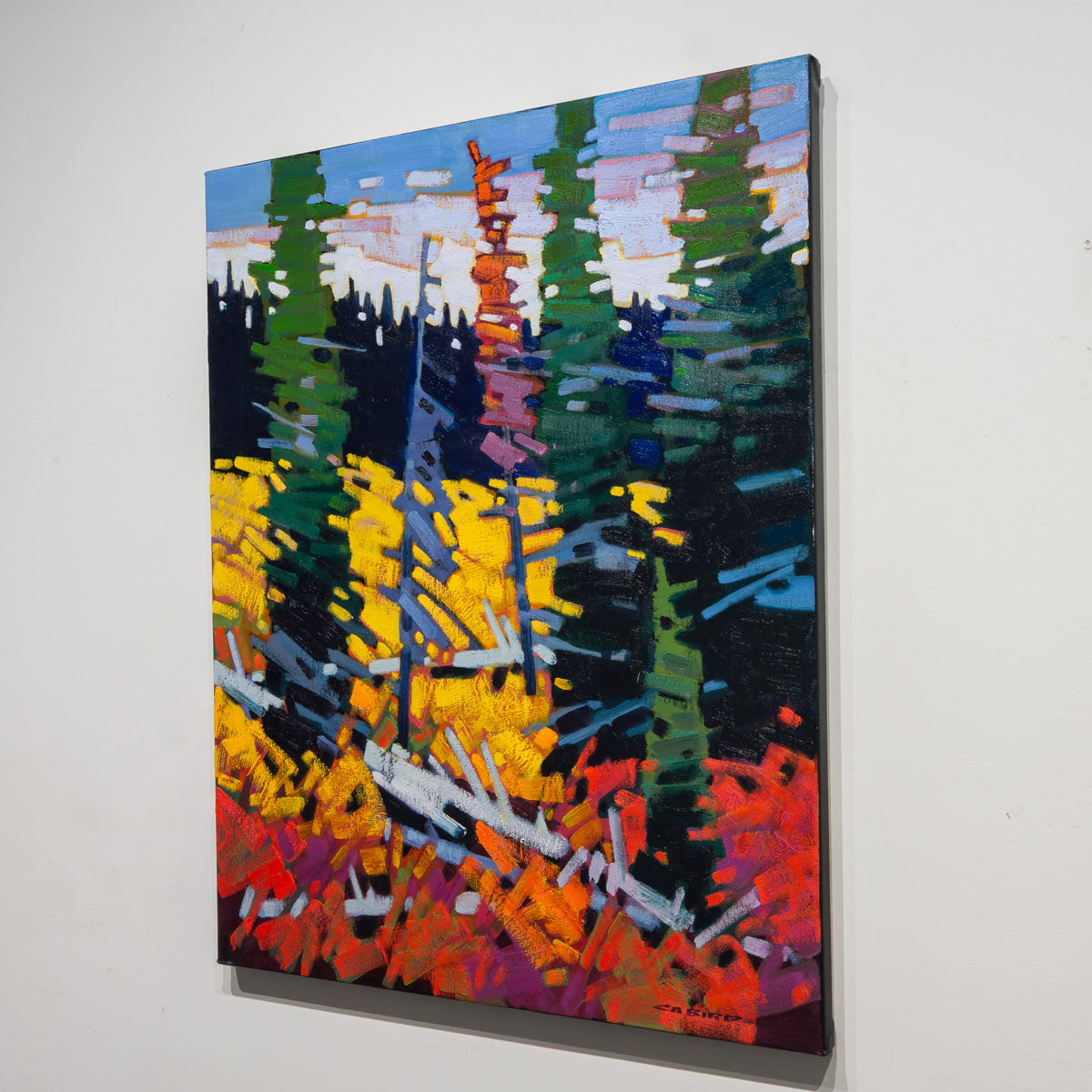 Moose Meadows | 30" x 24" Oil on Canvas Cameron Bird