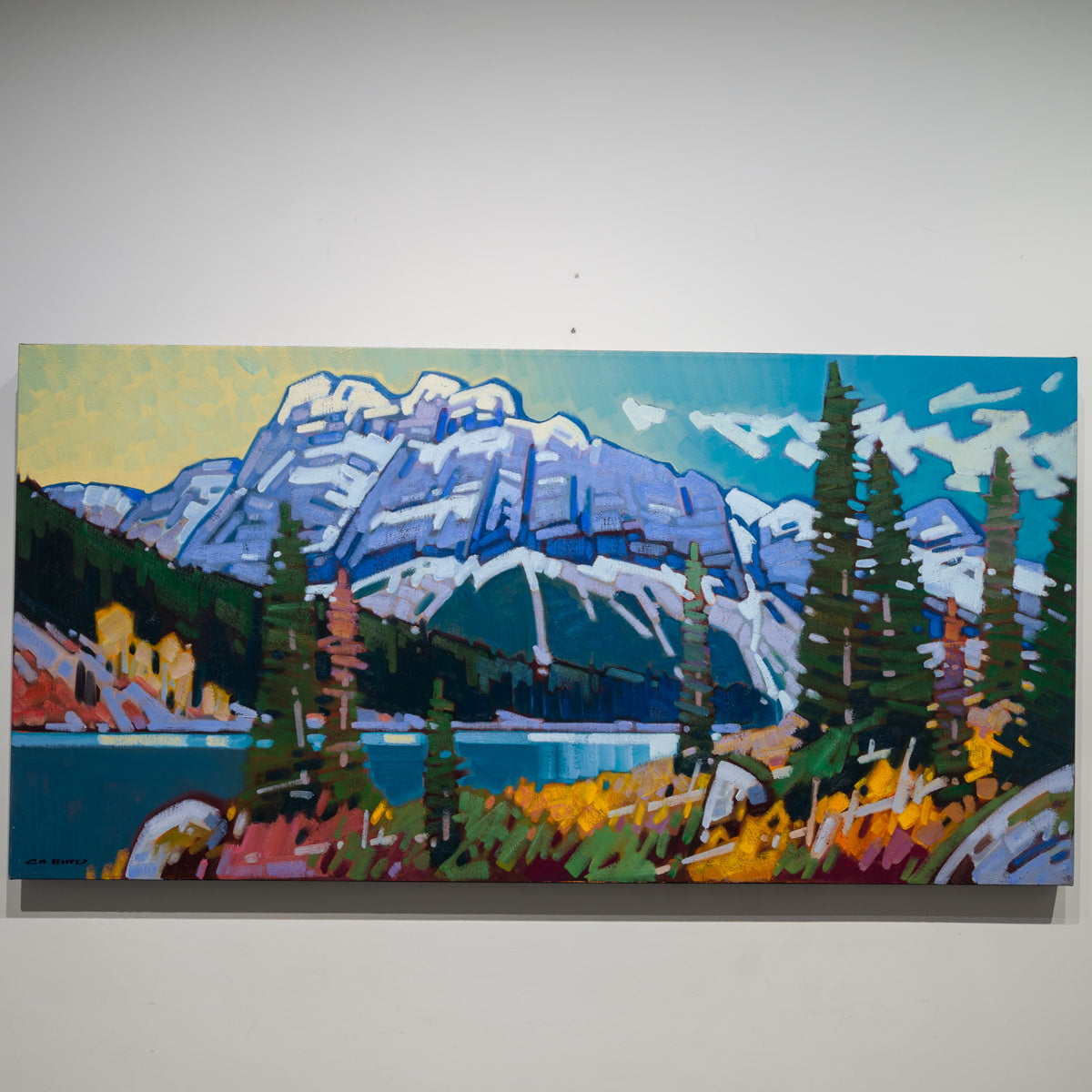 President Range | 30" x 60" Oil on Canvas Cameron Bird