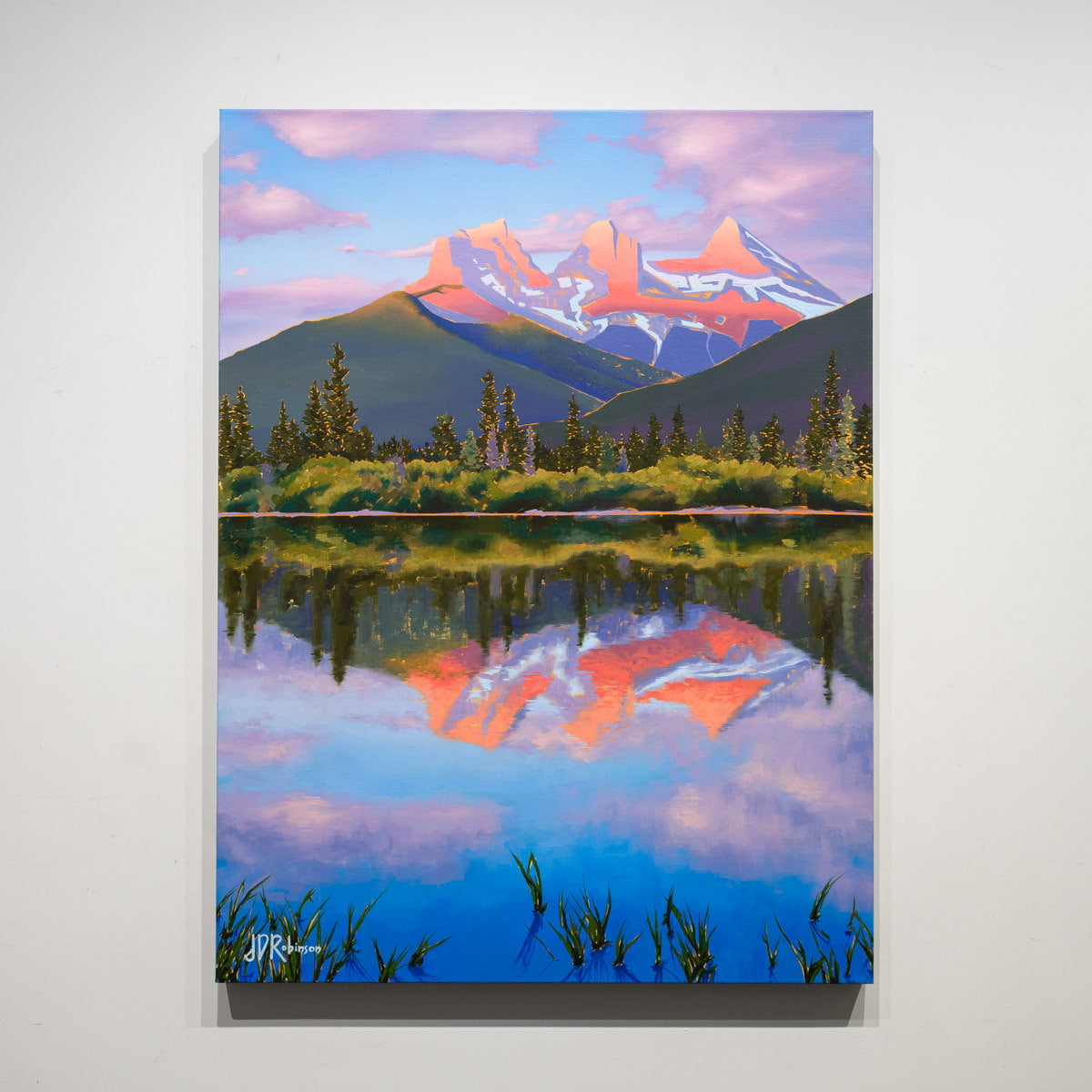 Pastel Morning | 40" × 30" Acrylic on Canvas Jenna D. Robinson