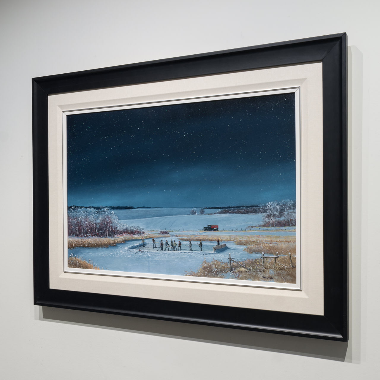 Dad let us use the truck| 24" x 36" Oil on Canvas Peter Shostak