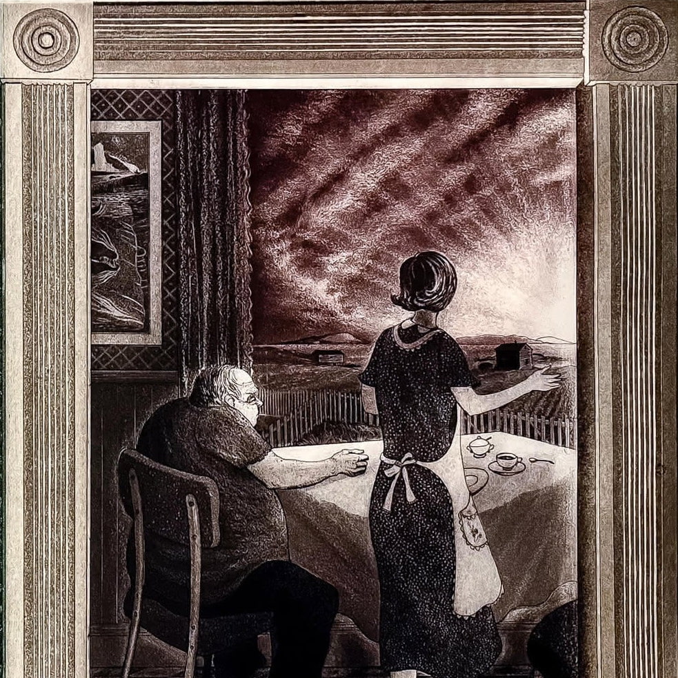 Edward and Molly | 1990 | 63 of 75 Etching with Aquatint on Paper David Blackwood