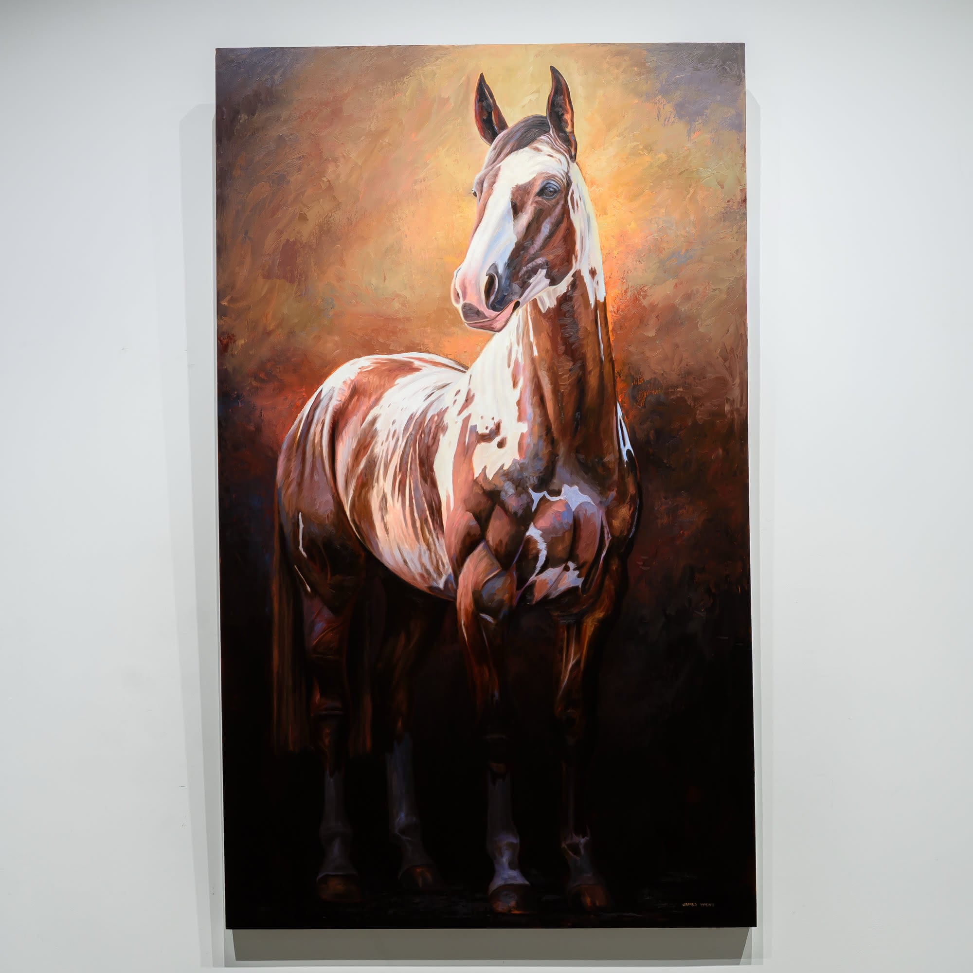 Glamorous Paint | 60" x 36" Oil on Panel James Wiens