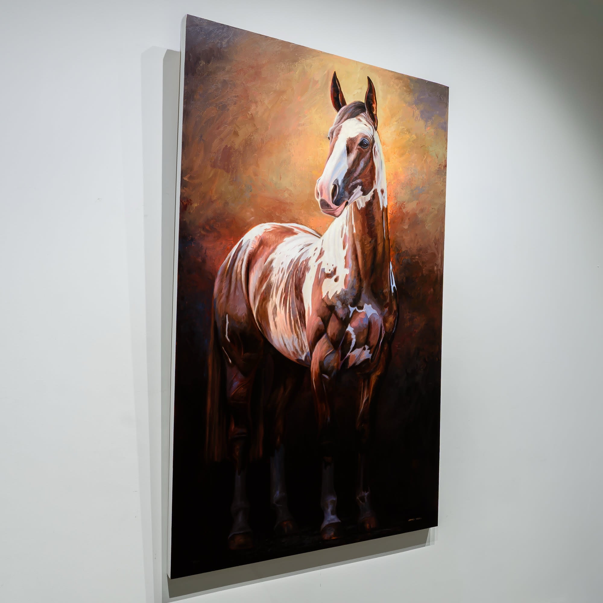 Glamorous Paint | 60" x 36" Oil on Panel James Wiens