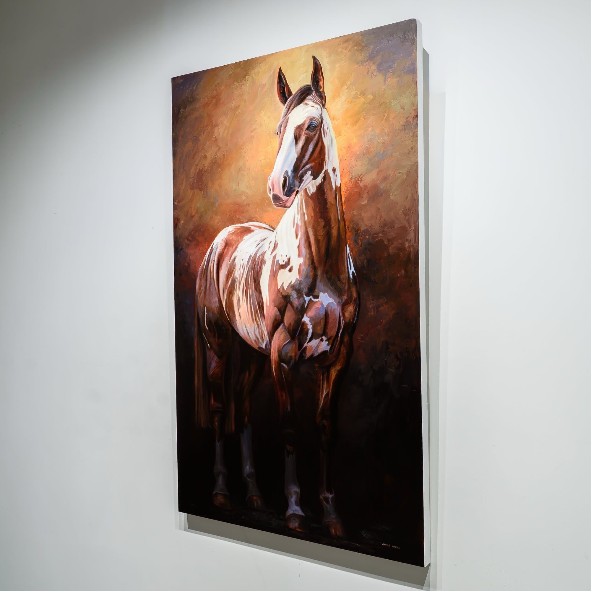 Glamorous Paint | 60" x 36" Oil on Panel James Wiens