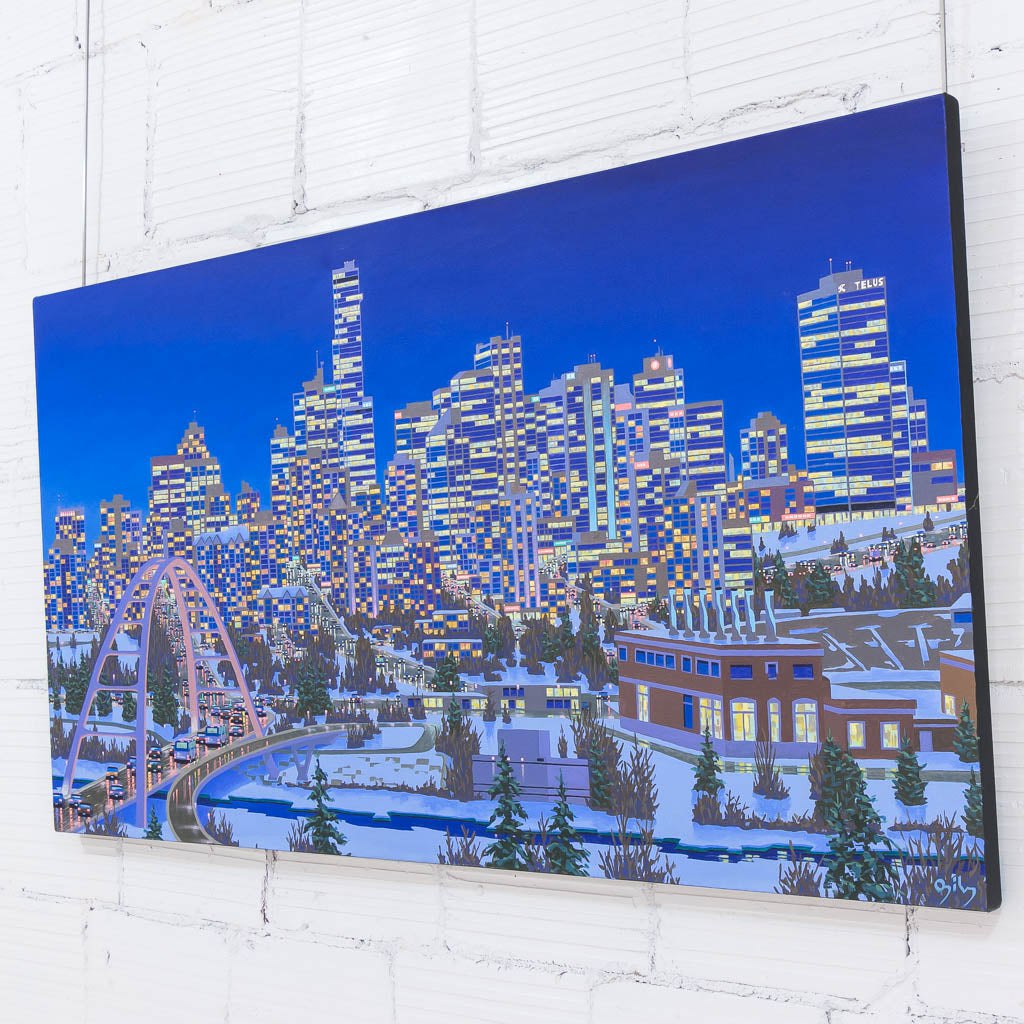 January | 31" x 58" Oil on Canvas John Ogilvy