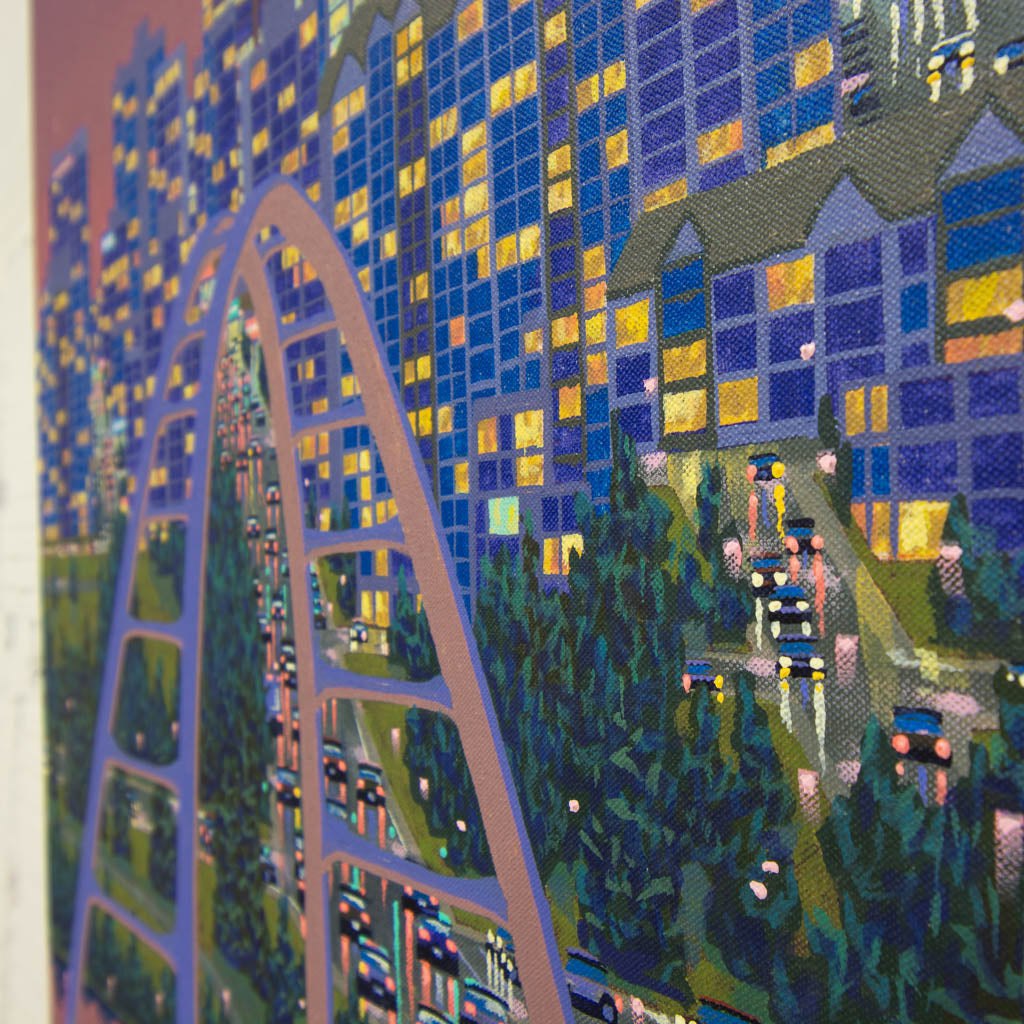 July | 31" x 58" Oil on Canvas John Ogilvy