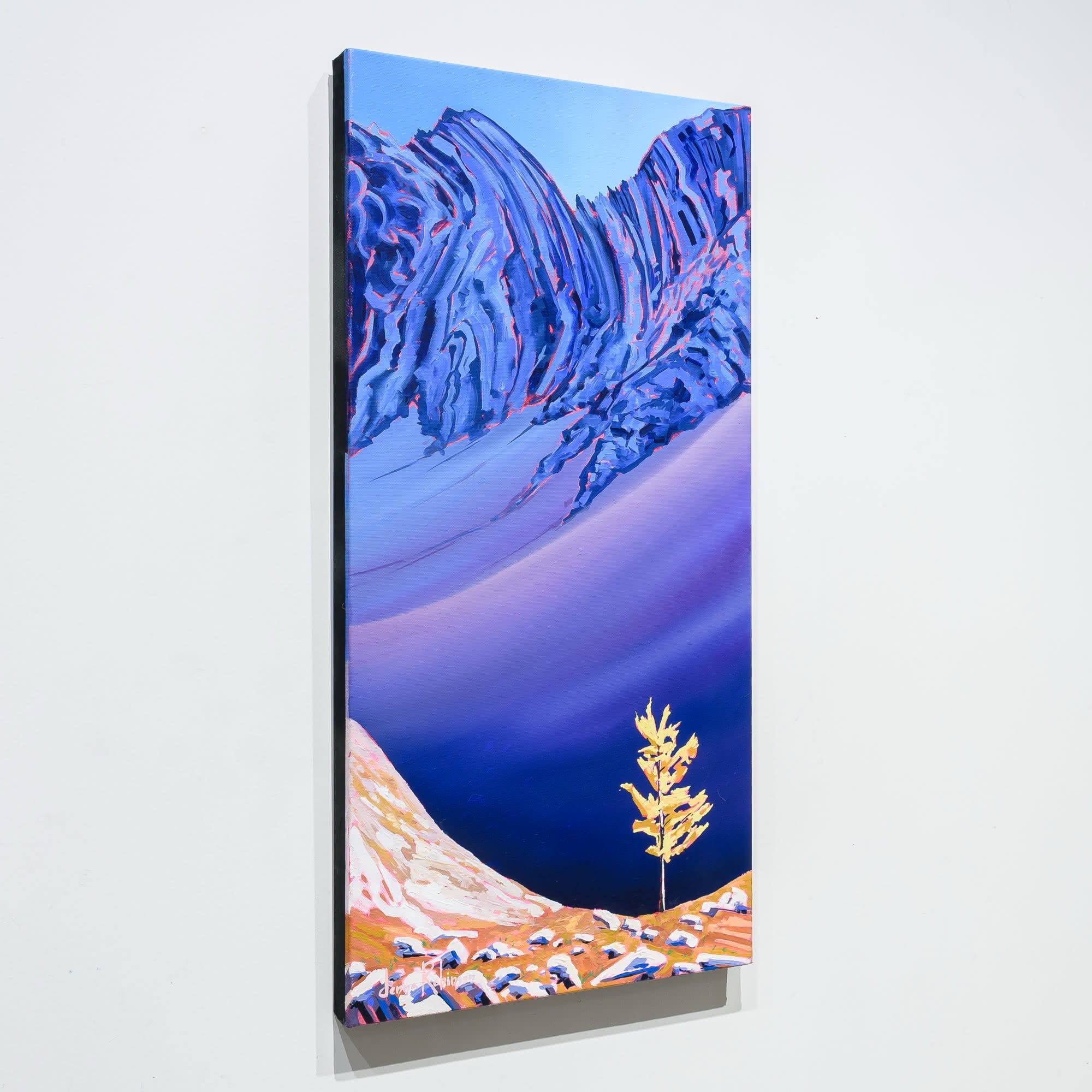 Little Larch | 30" x 15" Acrylic on Canvas Jenna D. Robinson