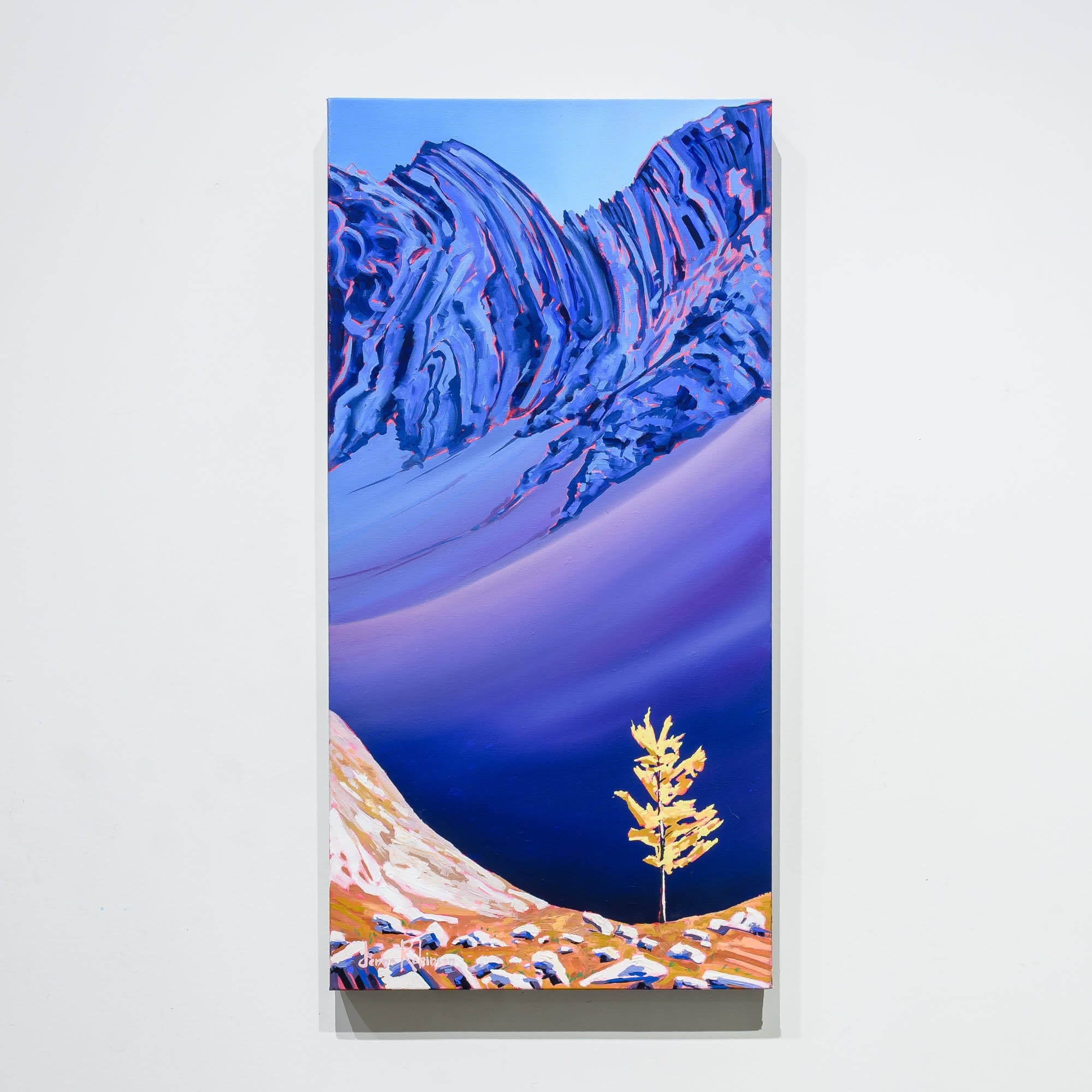 Little Larch | 30" x 15" Acrylic on Canvas Jenna D. Robinson