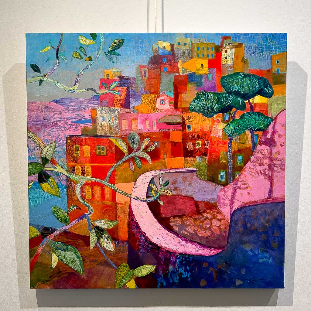 Mediterranean Sunshine | 30" x 30" Acrylic on Canvas Paul Jorgensen