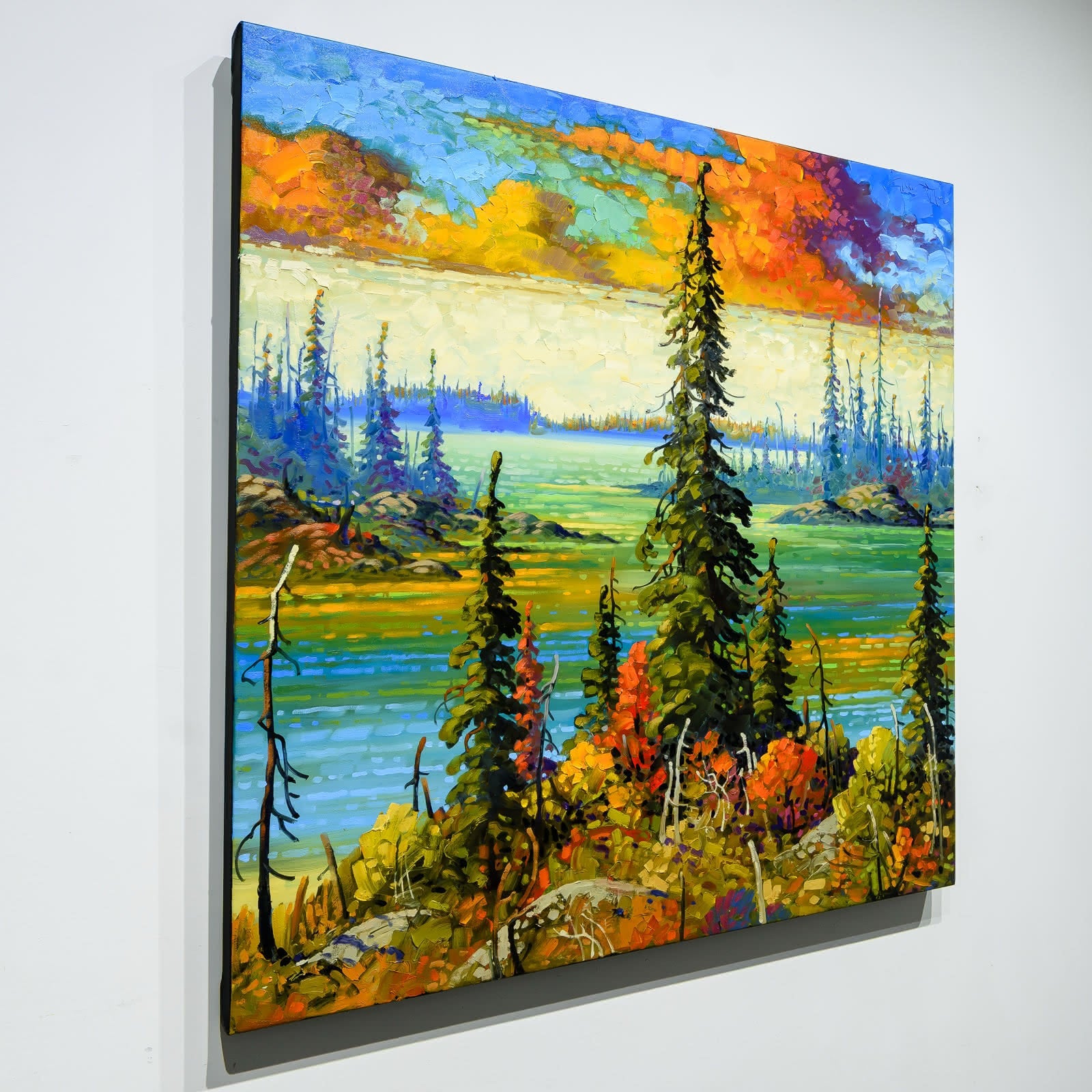 Northern Frontier | 36" x 36"