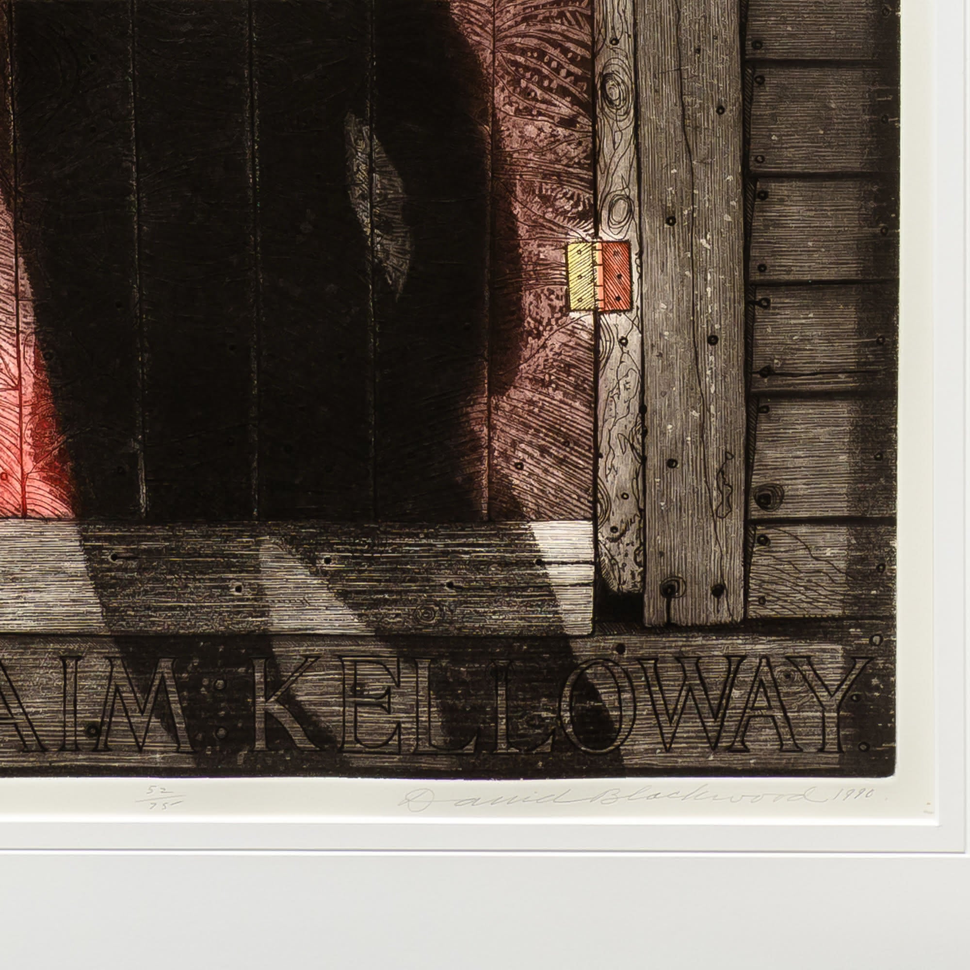 Passing Shadow | Etching 52 of 75 Etching with Aquatint on Paper David Blackwood