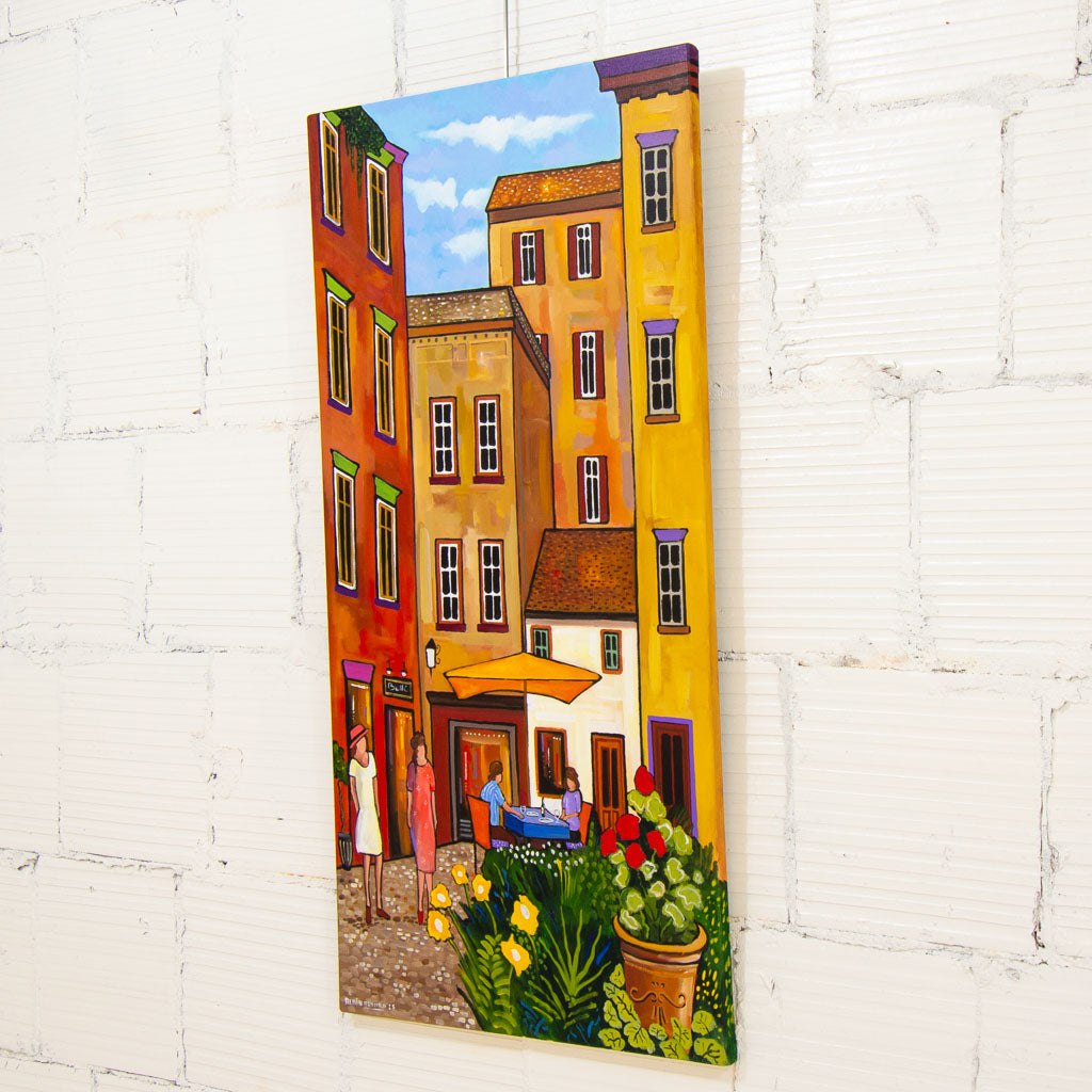 Bellezze di Roma | 48" x 24" Acrylic on Canvas Alain Bédard