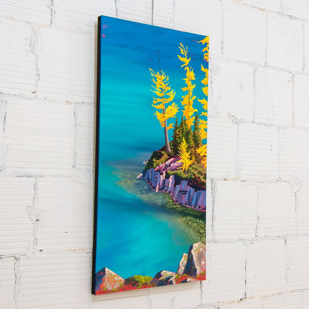 Treasure Hunt | 48" x 24" Acrylic on Canvas Jenna D. Robinson