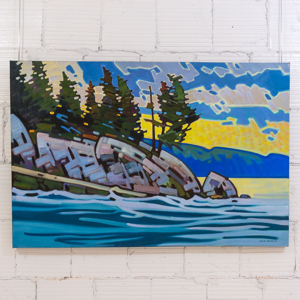 Summer Winds, Hardy | 40" x 60" Oil on Canvas Cameron Bird