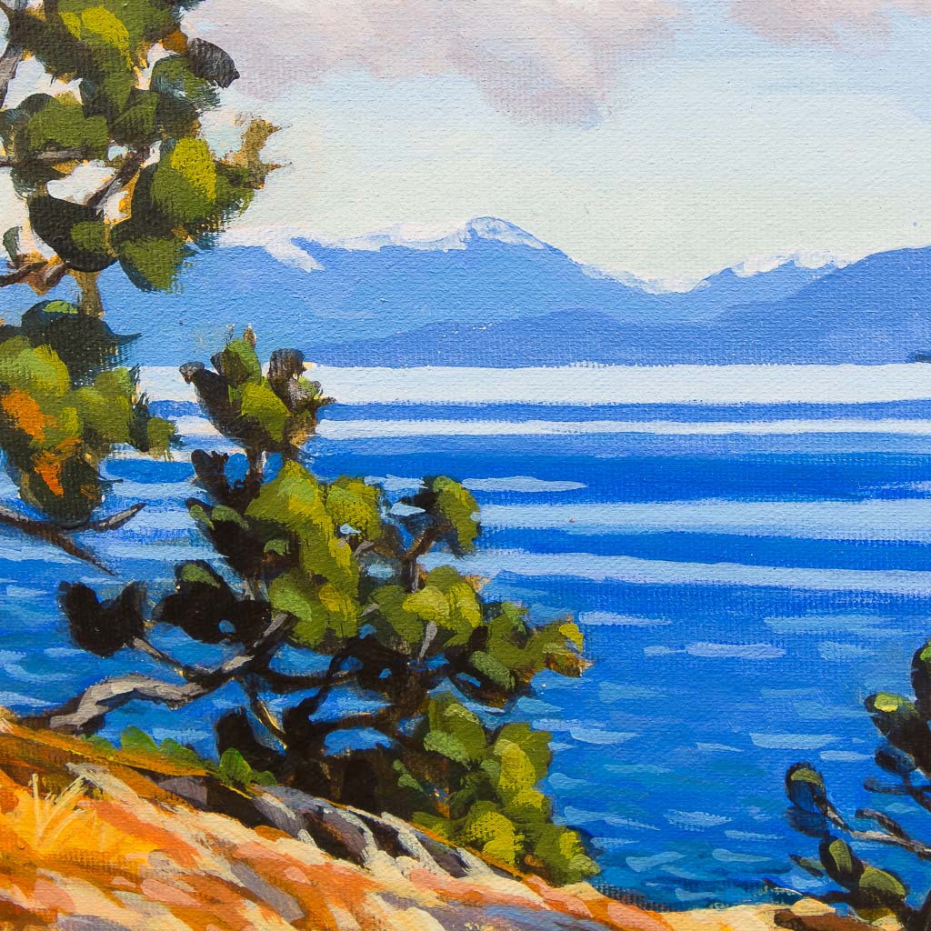 No Time Like the Present | 12" x 12" Acrylic on Canvas Steven Armstrong