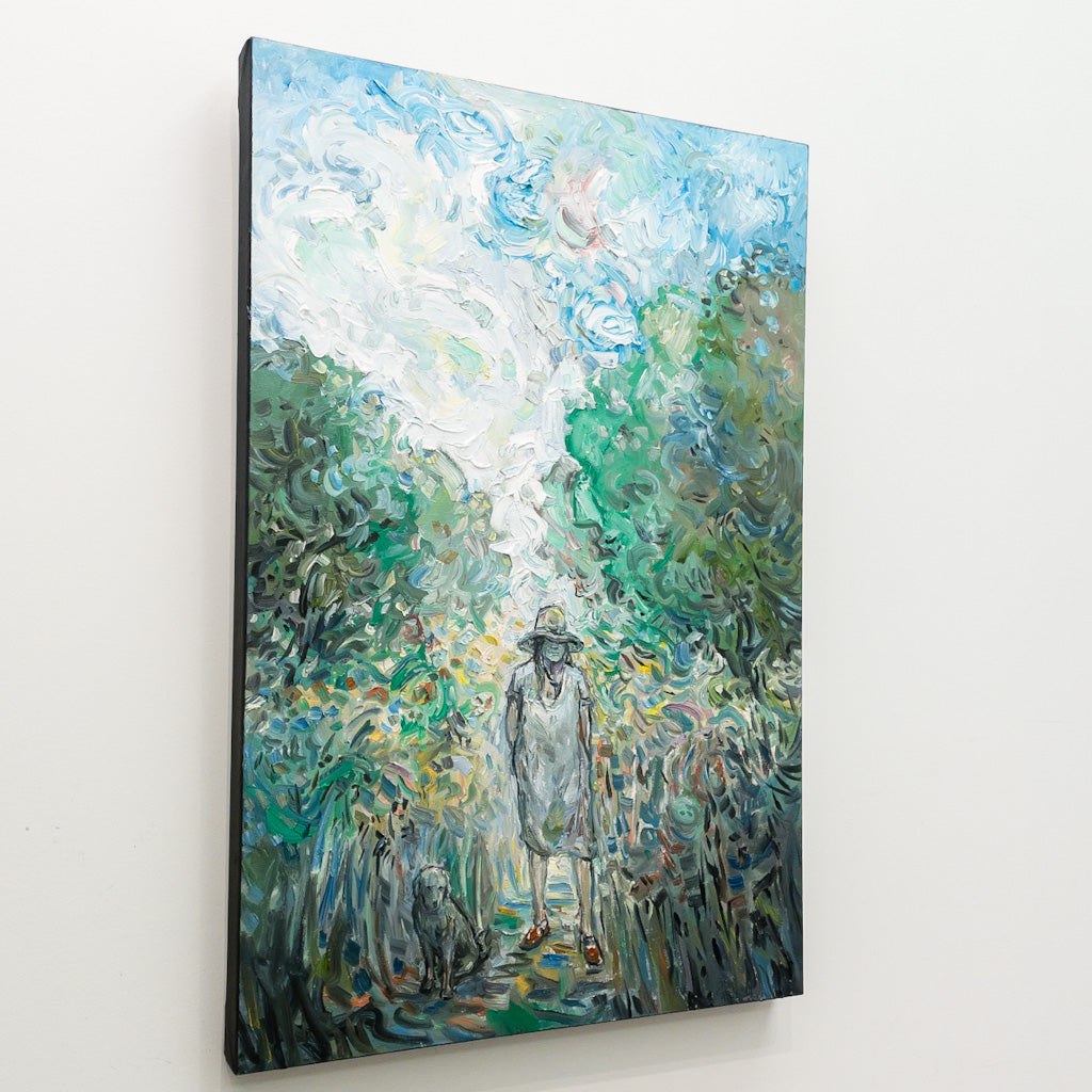 Garden Rest | 30" x 20" Oil on Canvas Steve R. Coffey
