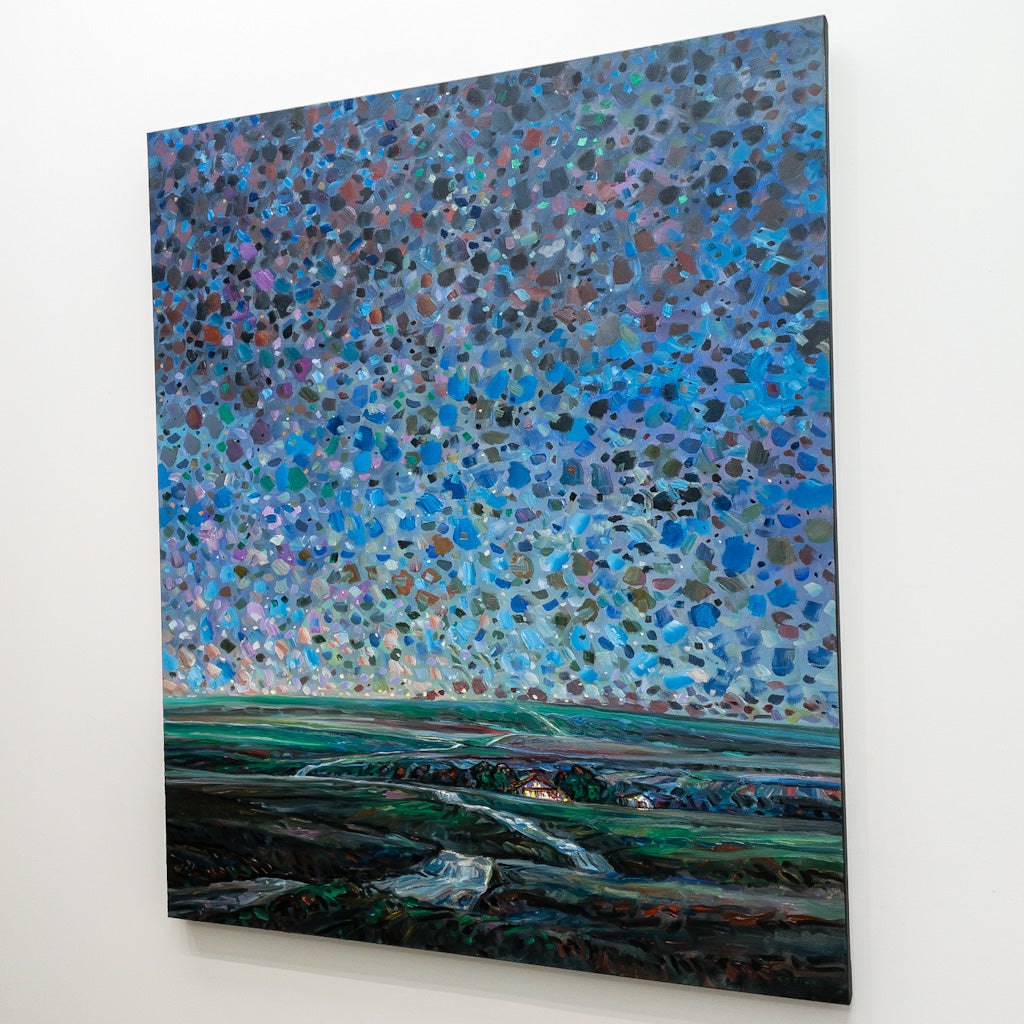 Night Shift | 48" x 40" Oil on Canvas Steve R. Coffey