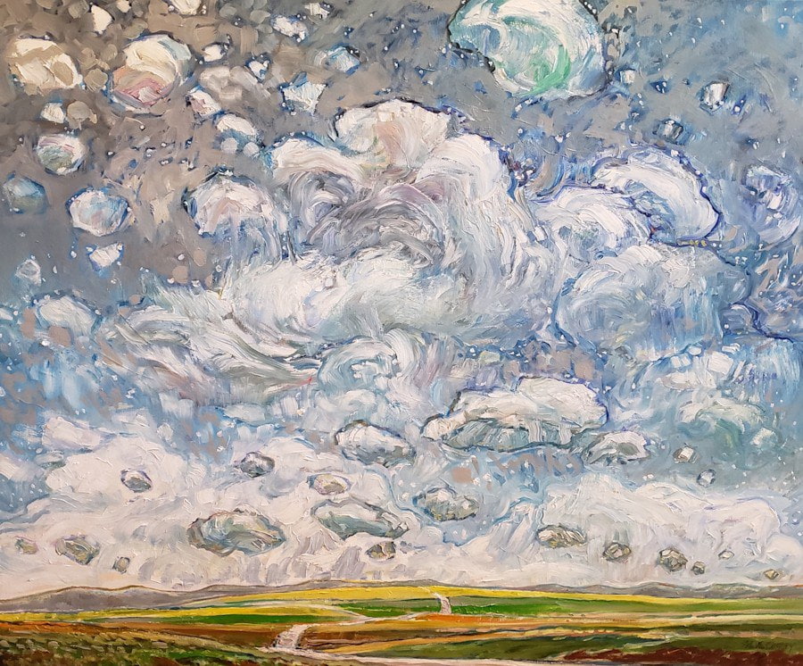 The Fields | 30" x 36" Oil on Canvas Steve R. Coffey
