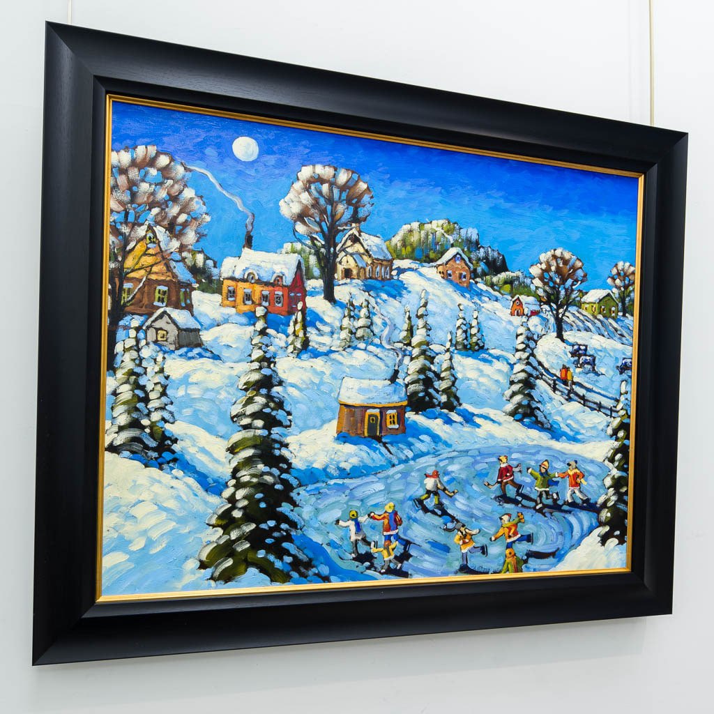 Full Moon | 24" x 30" Oil on Canvas Rod Charlesworth