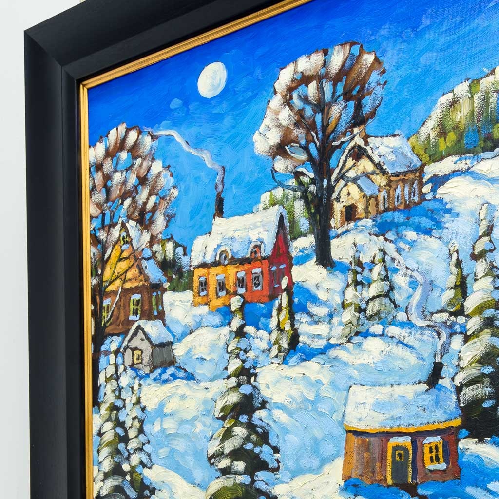 Full Moon | 24" x 30" Oil on Canvas Rod Charlesworth