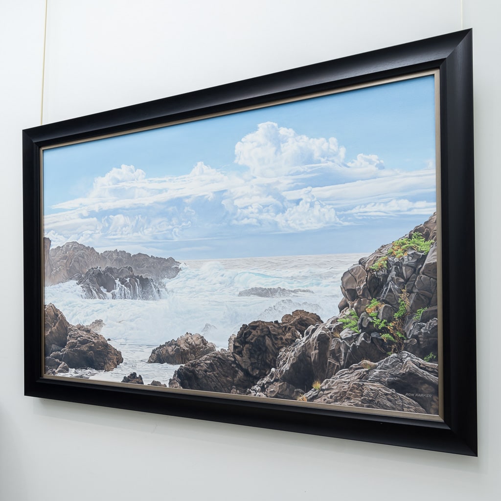 Wild Pacific (2018) | 30" x 48" Oil on Canvas Ron Parker