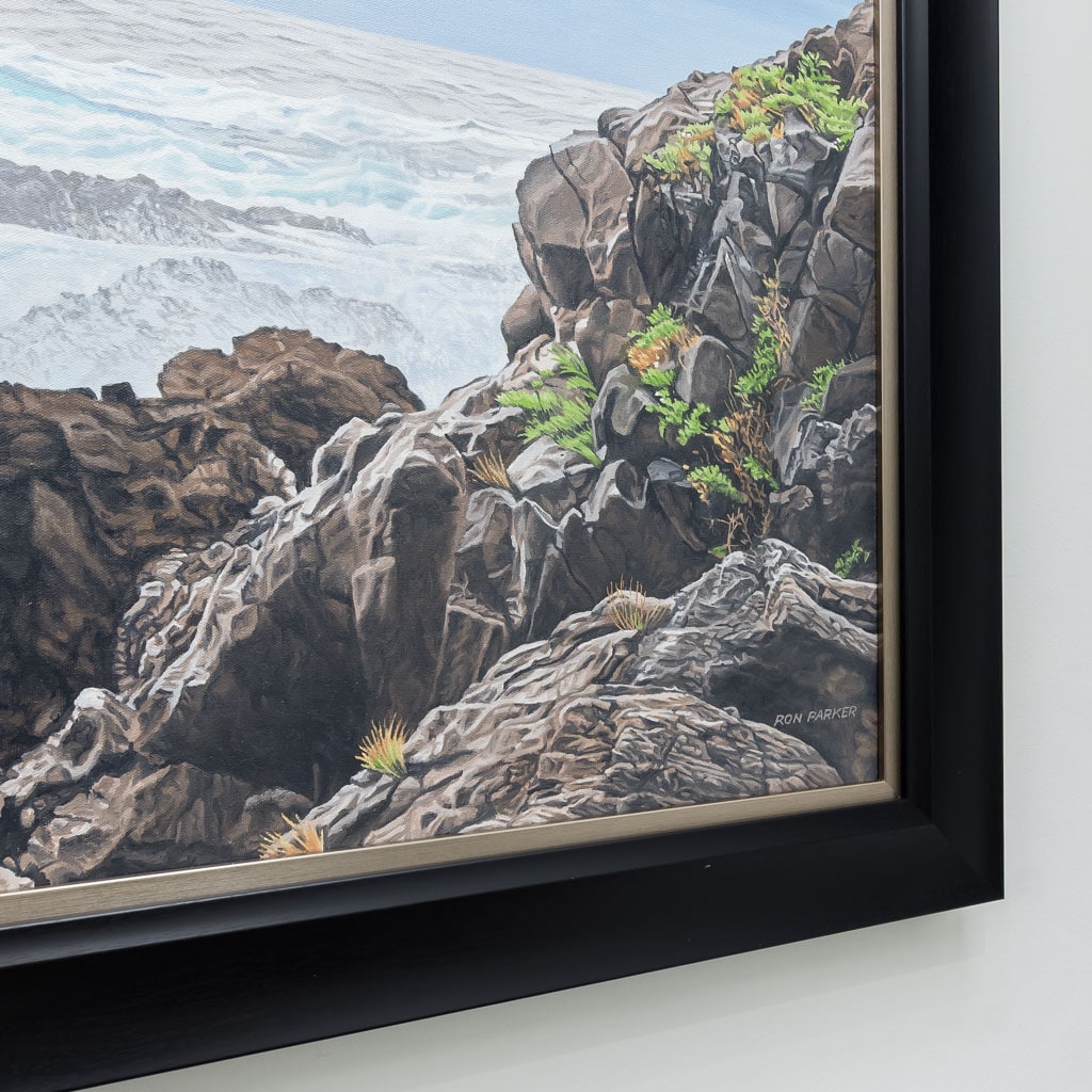 Wild Pacific (2018) | 30" x 48" Oil on Canvas Ron Parker