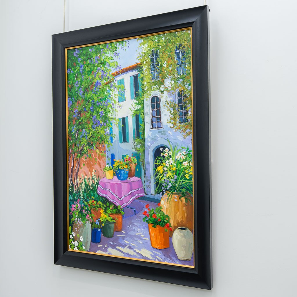 Parfums de Provence | 36" x 24" Oil on Canvas Robert Savignac
