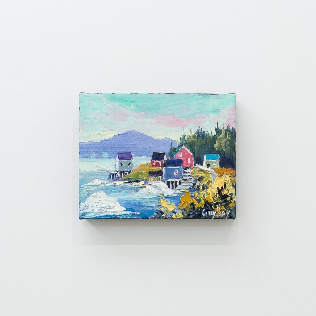 Sur Pilotis | 8" x 10" Oil on Canvas Guy Roy