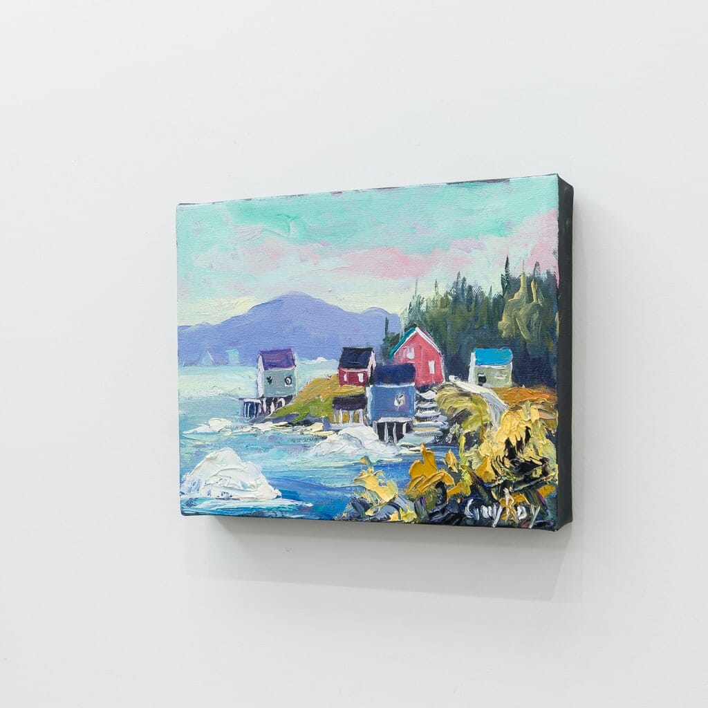 Sur Pilotis | 8" x 10" Oil on Canvas Guy Roy