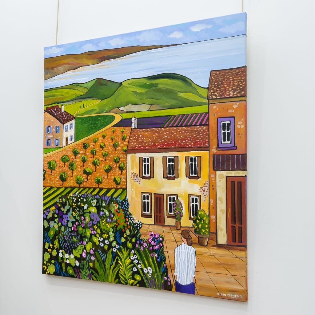 Family Legacy | 40" x 36" Acrylic on Canvas Alain Bédard