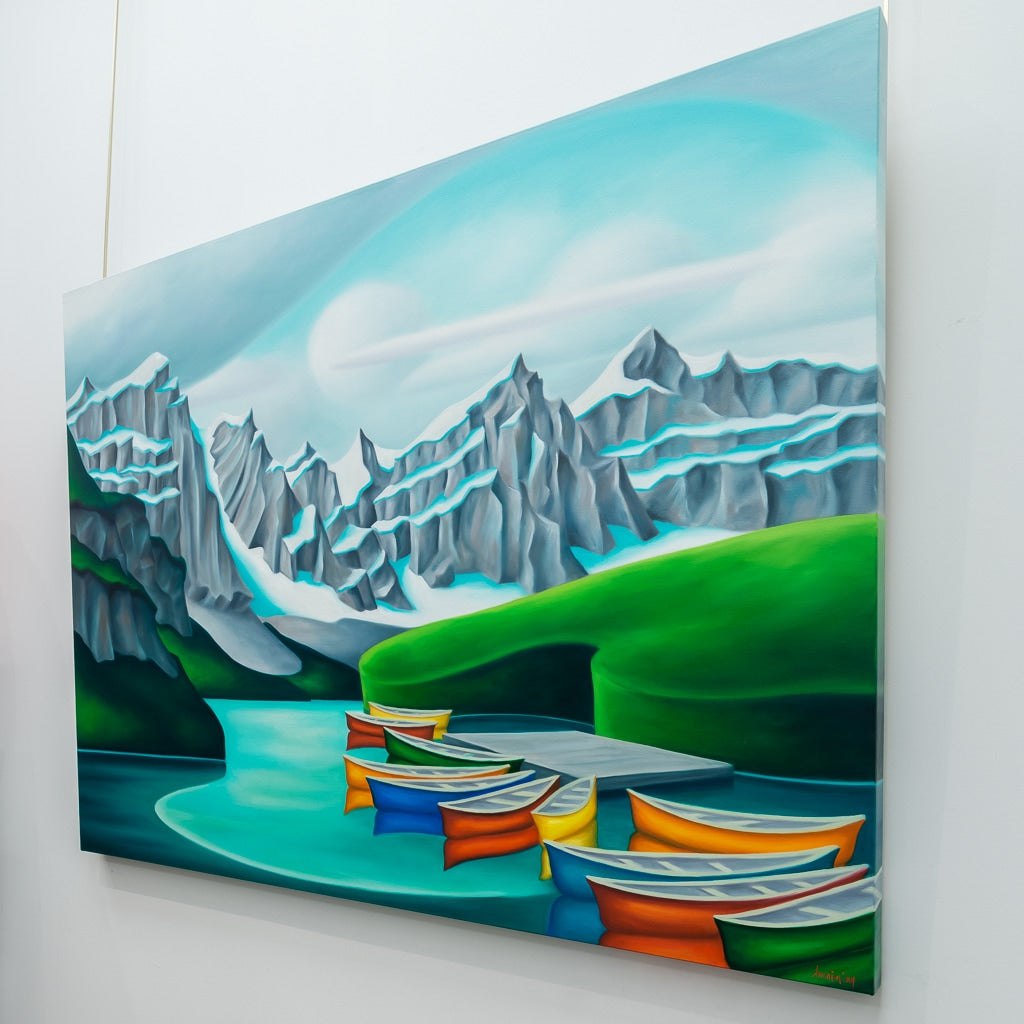 Rainless Rainbow | 36" x 48" Oil on Canvas Dana Irving