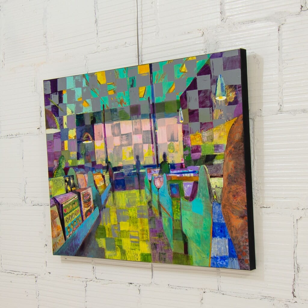 High Fidelity | 30" x 40" Acrylic on Canvas Paul Jorgensen